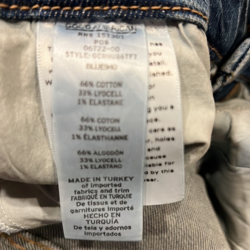 Good American Good Classic Slim Straight Jeans Size 8/29 NWT - Picture 9 of 16